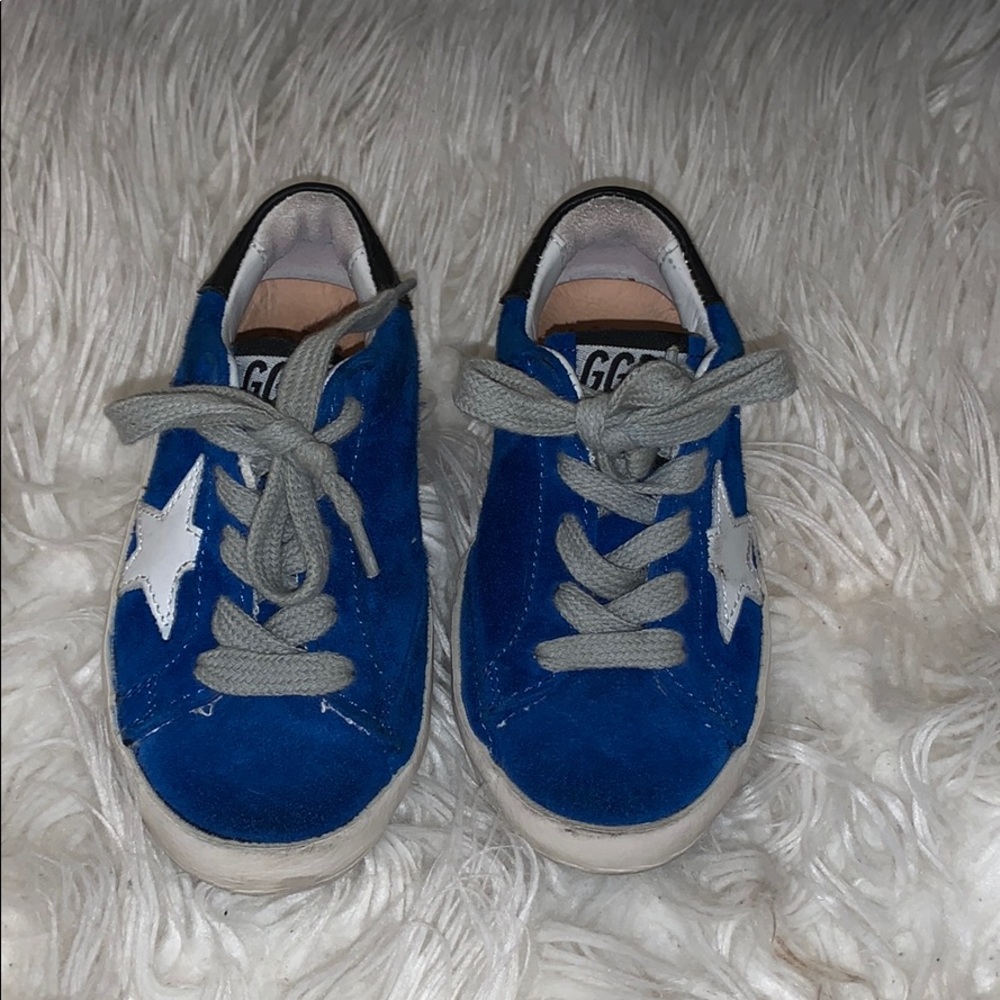Blue Size 23 toddler sneakers
